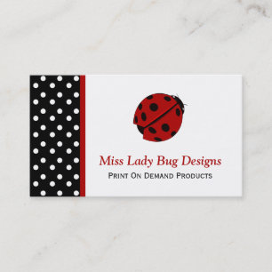 Ladybug Business Card