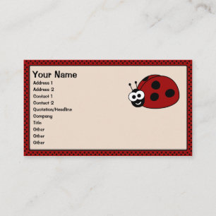 Ladybug Business Cards