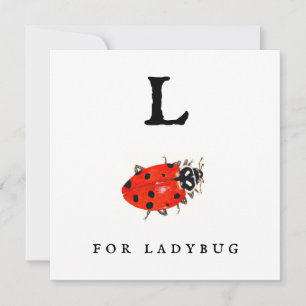 Ladybug  card