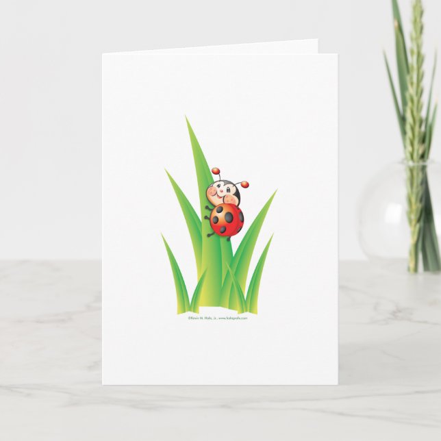 Ladybug Card (Front)