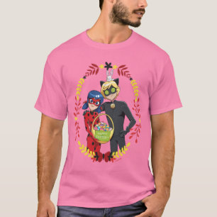 Ladybug & Cat Noir Easter Basket T-Shirt