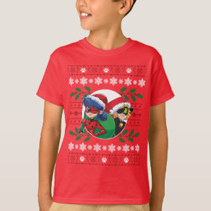 Ladybug & Cat Noir   Holiday Graphic T-Shirt