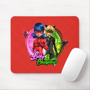 Ladybug & Cat Noir   Lucky & Charming Mouse Mat
