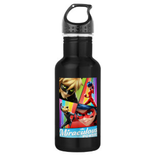 Ladybug & Cat Noir Miraculous Power! 532 Ml Water Bottle
