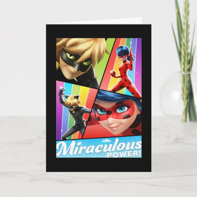 Ladybug & Cat Noir | Miraculous Power! Card (Front)