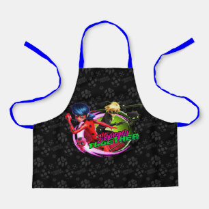 Ladybug & Cat Noir   Stronger Together Apron