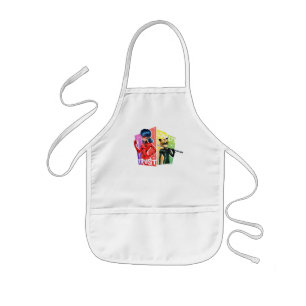 Ladybug & Cat Noir   Trust & Loyalty Kids Apron