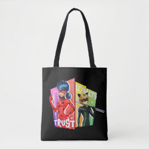 Ladybug & Cat Noir   Trust & Loyalty Tote Bag