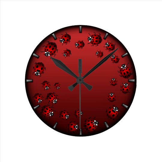 Ladybug Clock Cute Ladybird Bug Wall Zazzle Co Uk - Cute Wall Clocks Ladybug Clock Cute Ladybird Bug Wall Zazzle Co Uk - Cute Wall Clocks