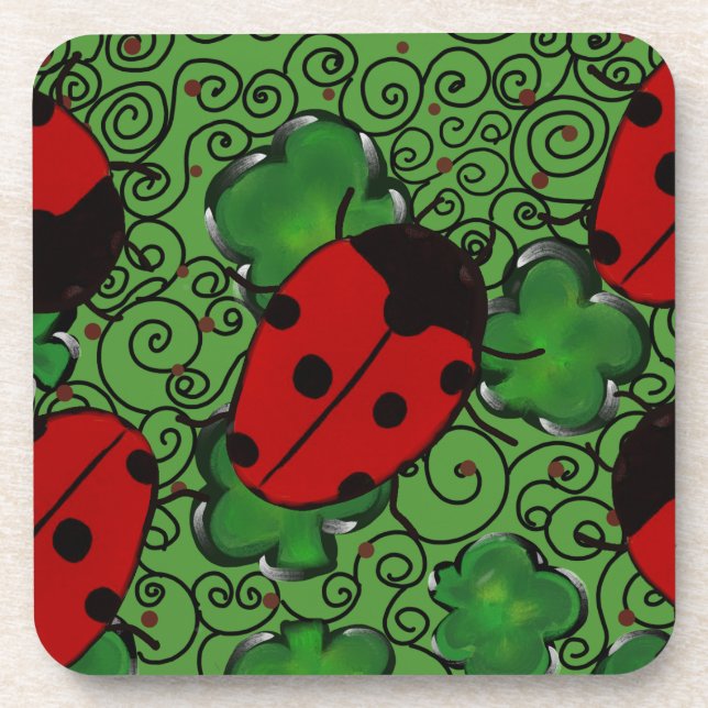 Ladybug Coaster (Front)