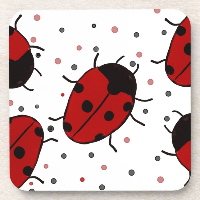 Ladybug Coaster (Front)