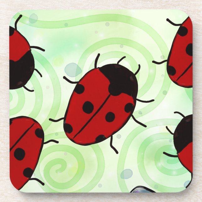 Ladybug Coaster (Front)