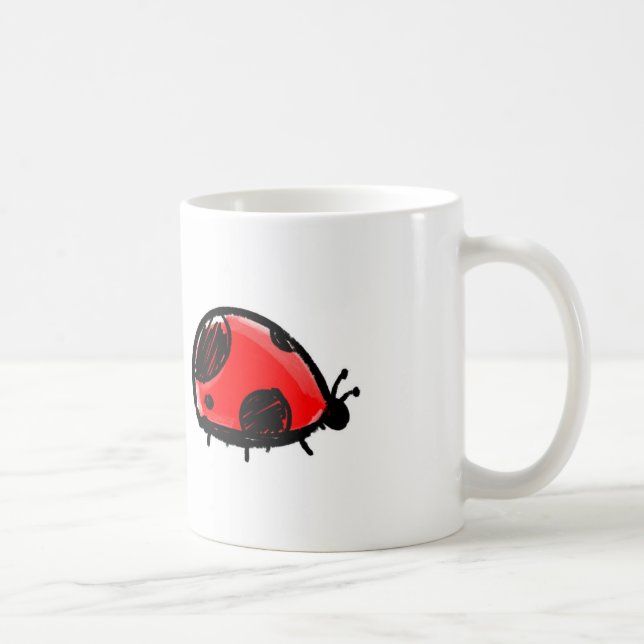 ladybug coffee mug (Right)