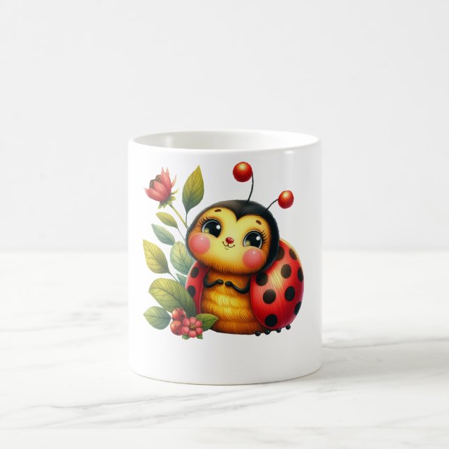 Ladybug Coffee Mug (Center)