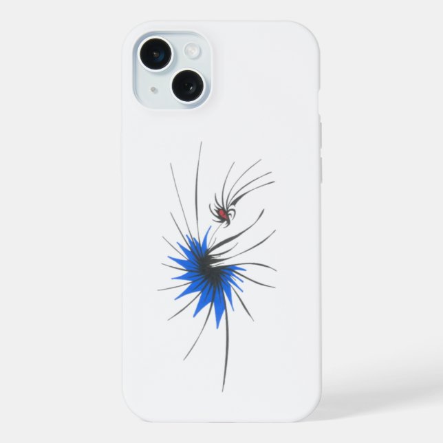 Ladybug Colorful Abstract Tribal Tattoo Art iPhone Case (Back)