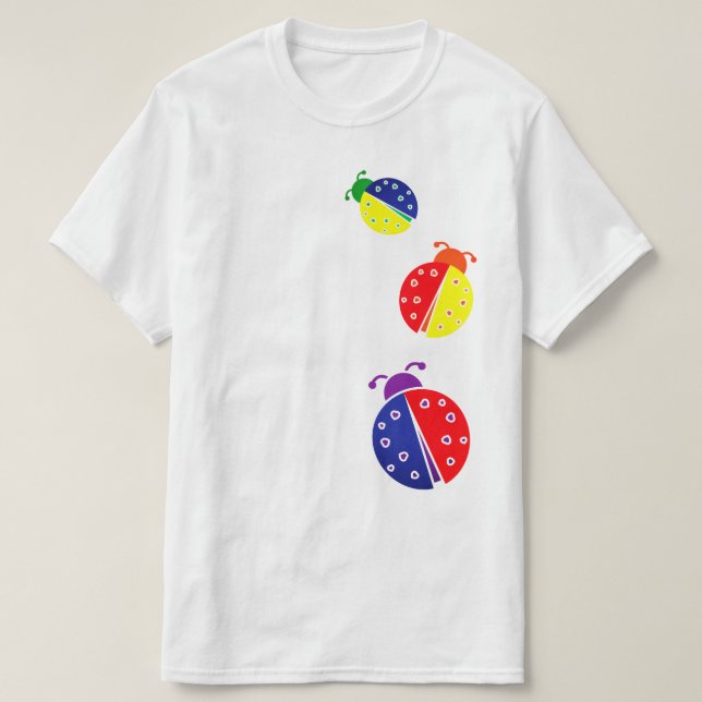 ladybug colour combos T-Shirt (Design Front)