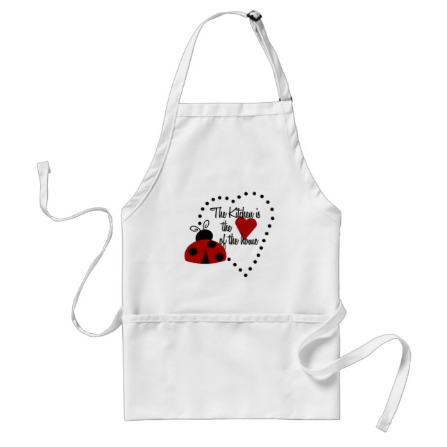 LadyBug Cooking Apron (Front)
