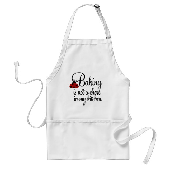 LadyBug Cooking Apron (Front)