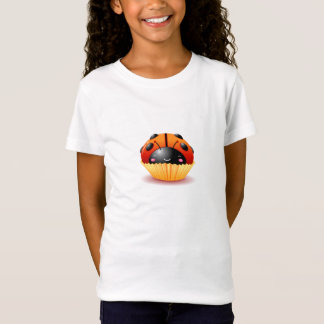 Ladybug Cupcake Girls Shirt
