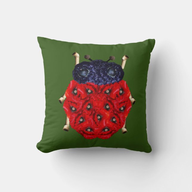 ladybug cushion (Front)