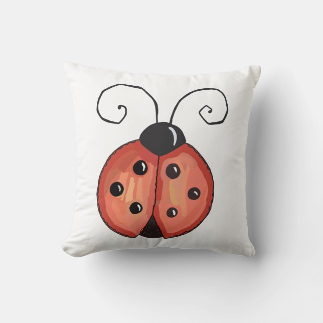Ladybug Cushion (Front)
