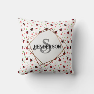 Ladybug  Custom Cushion