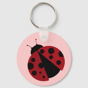 ladybug cute key ring
