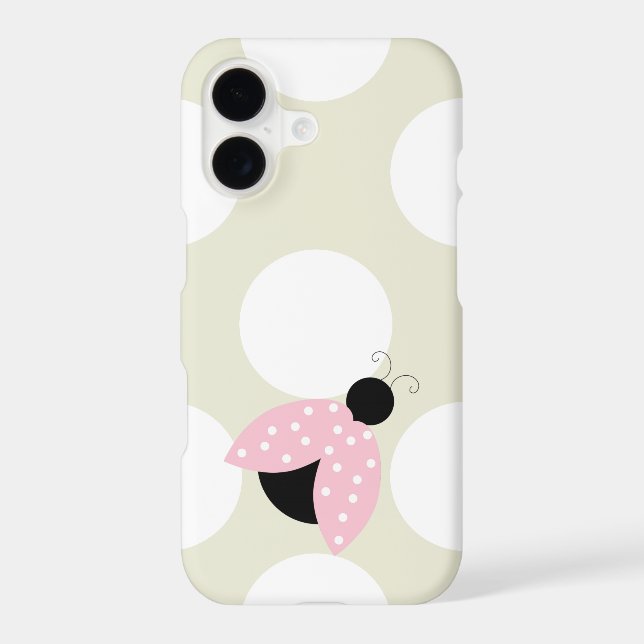 Ladybug, Cute Ladybug, Pink Ladybug, Ladybird (Back)