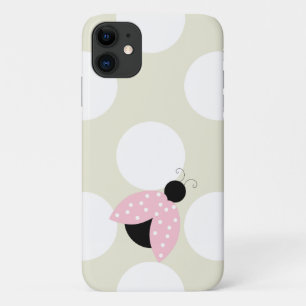 Ladybug, Cute Ladybug, Pink Ladybug, Ladybird iPhone 11 Case