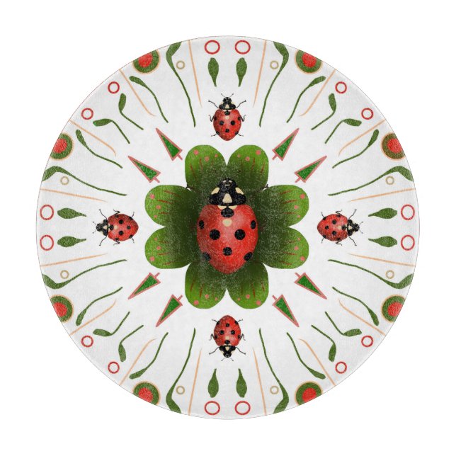 Ladybug Cutting Board (Front)