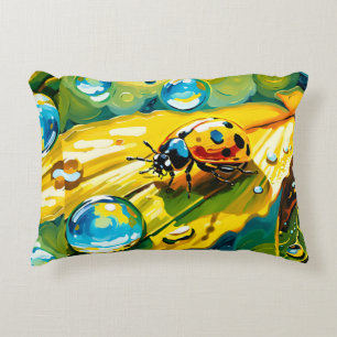 Ladybug Decorative Cushion
