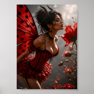 Ladybug Demoness Poster