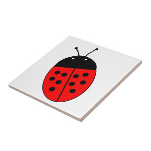 Ladybug Design Tile
