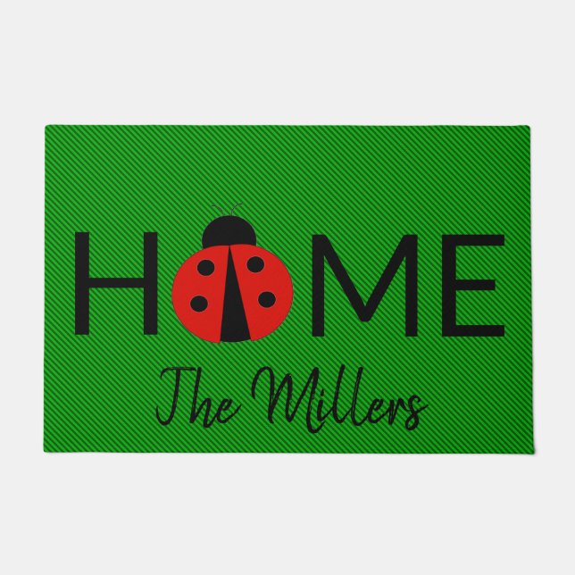 Ladybug Doormat (Front)