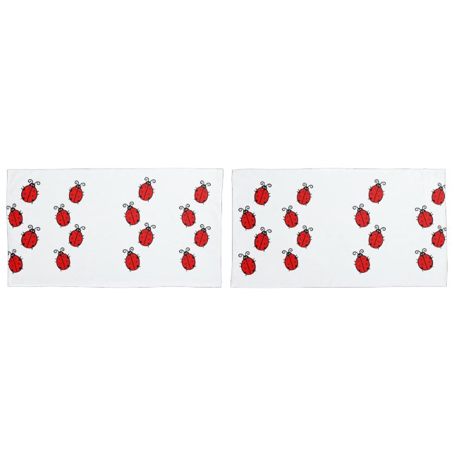 Ladybug dot beetle Lucky Custom Destiny Destiny'S Pillowcase (Front-Set)