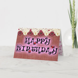 Ladybug dot beetle Office Custom Destiny Destiny'S Card