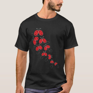 Ladybug Entomologist Insect Catcher Bug Collecting T-Shirt