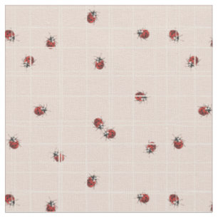 Ladybug  fabric