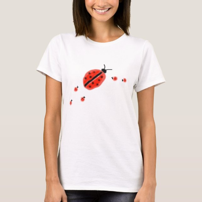 Ladybug Family T-Shirt (Front)