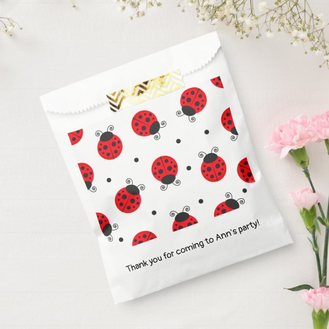 Ladybug Favour Bags (Sealed)