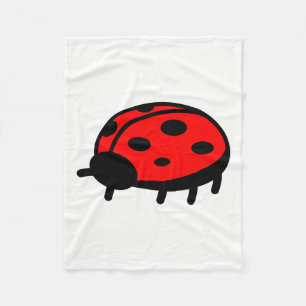 Ladybug Fleece Blanket