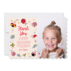 Ladybug Floral Birthday Party Photo