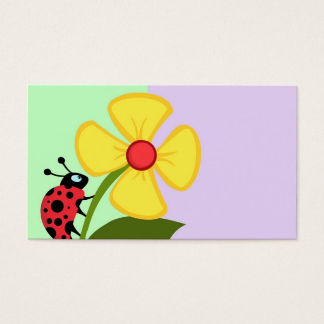 Ladybug Flower (Front)