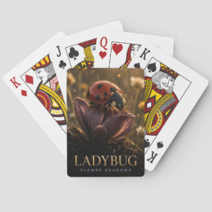 Ladybug Flower Meadows Wildlife ANIMAL Playing Cards