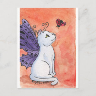 Ladybug Friend Postcard