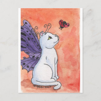 Ladybug Friend Postcard