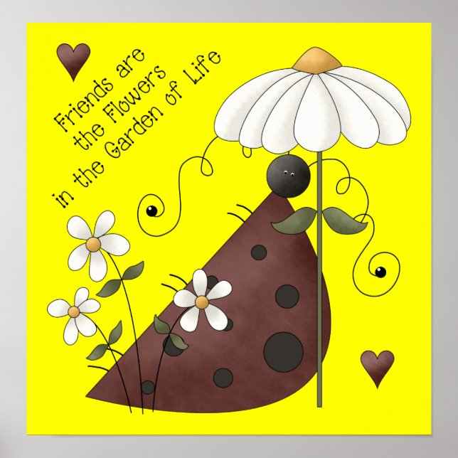 ladybug Friendship Poster (Front)