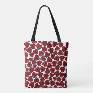Ladybug Gathering Tote Bag