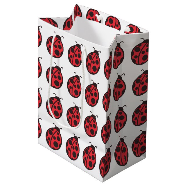  Ladybug Gift Bag (Front Angled)