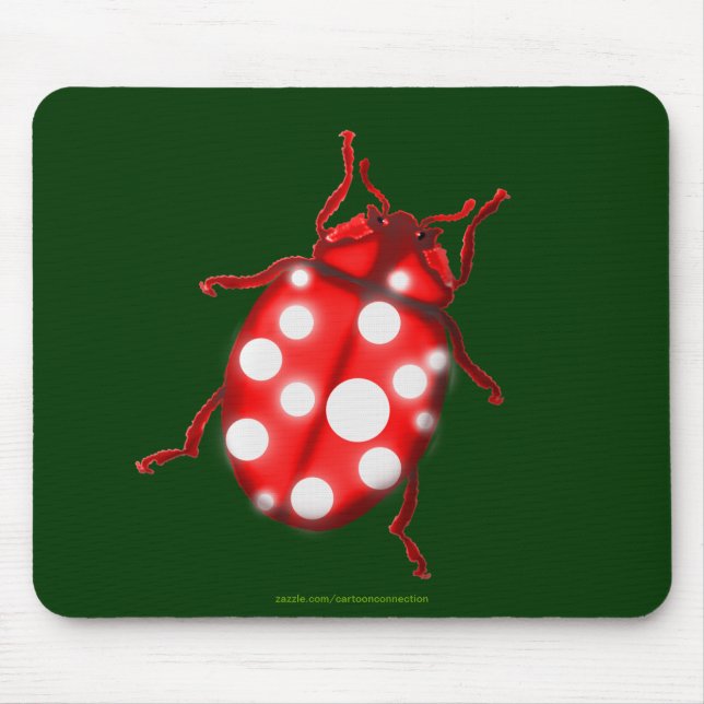 LadyBug Gifts for Buglovers & Gardeners Mouse Mat (Front)